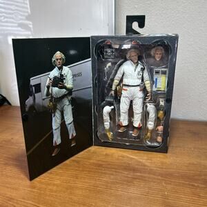NECA Back to the Future Ultimate Doc Brown 1985 7" Figure